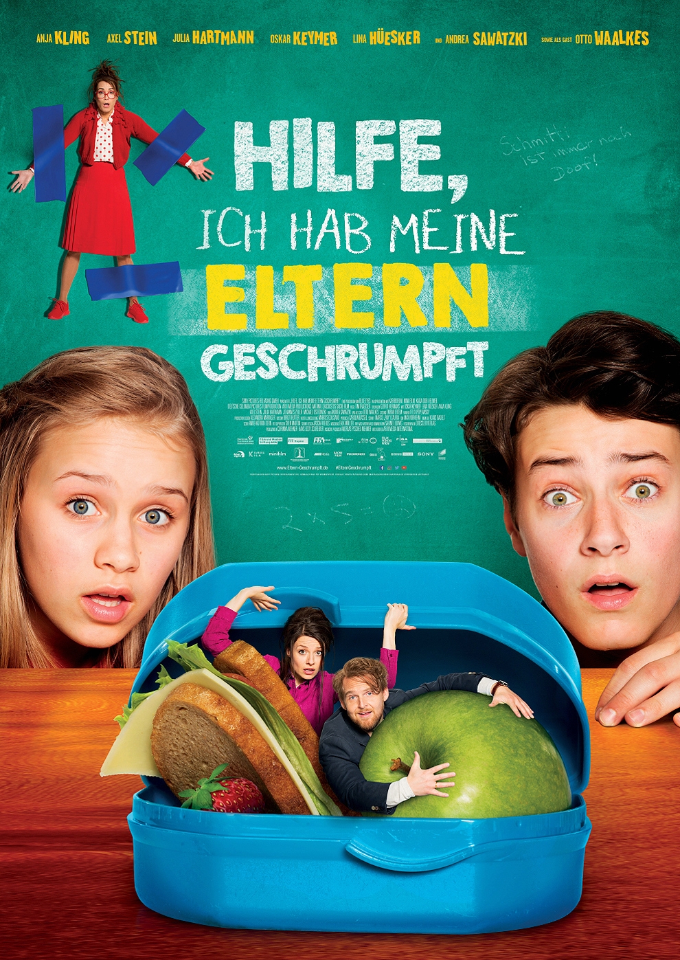 Filmplakat zu Hilfe, ich hab meine Eltern geschrumpft