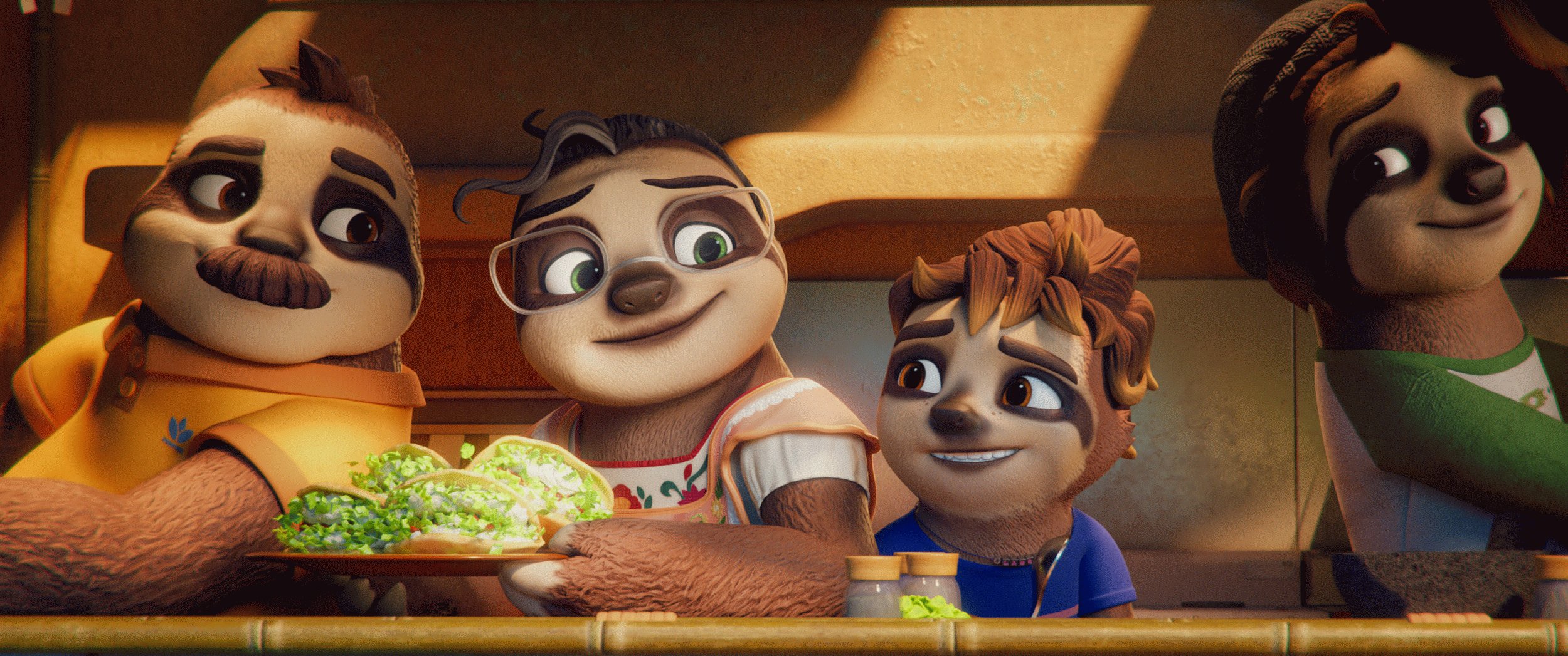 Szenenbild zu Familie Faultier - Kochen auf der Überholspur