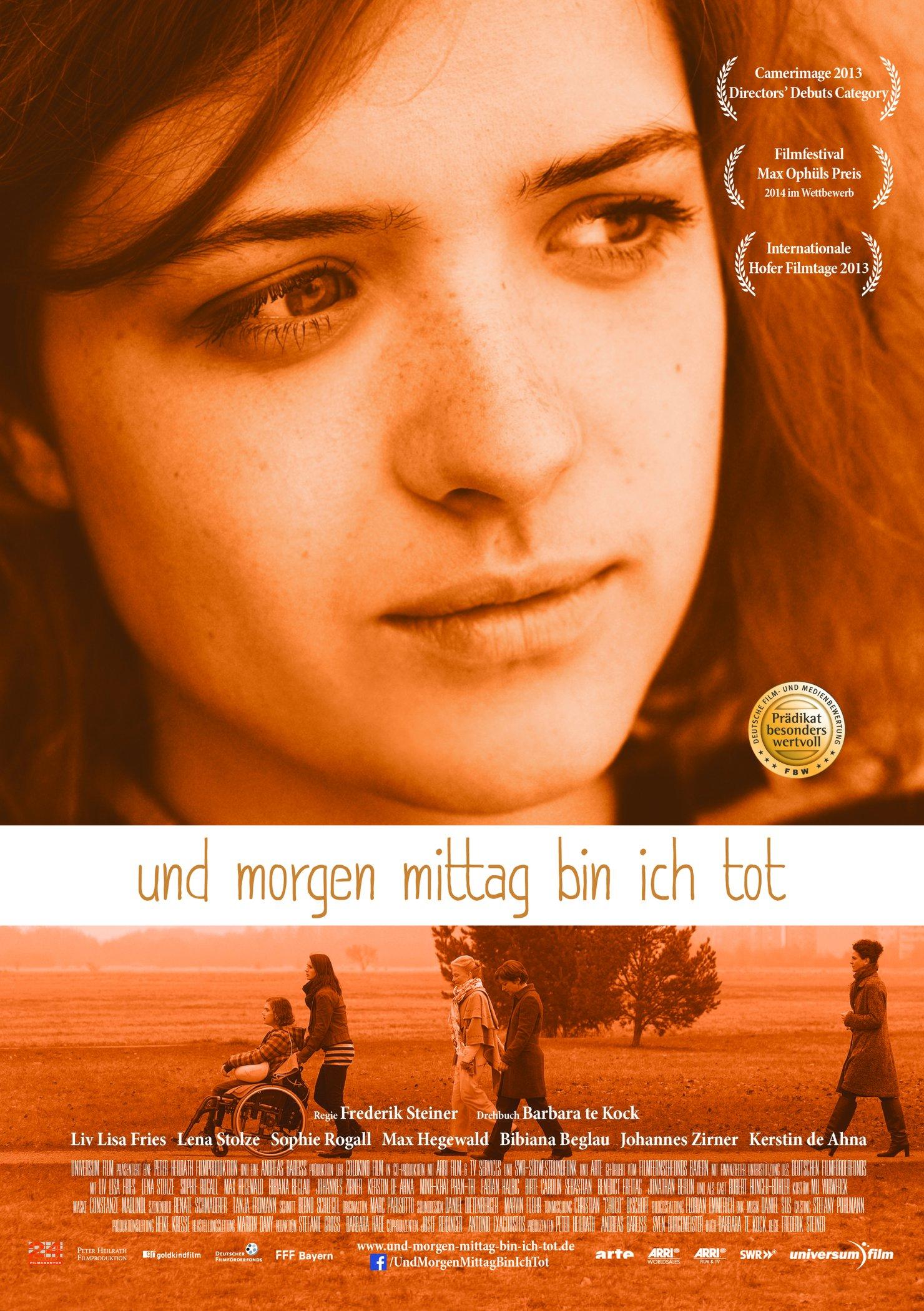 Filmplakat zu Und morgen mittag bin ich tot