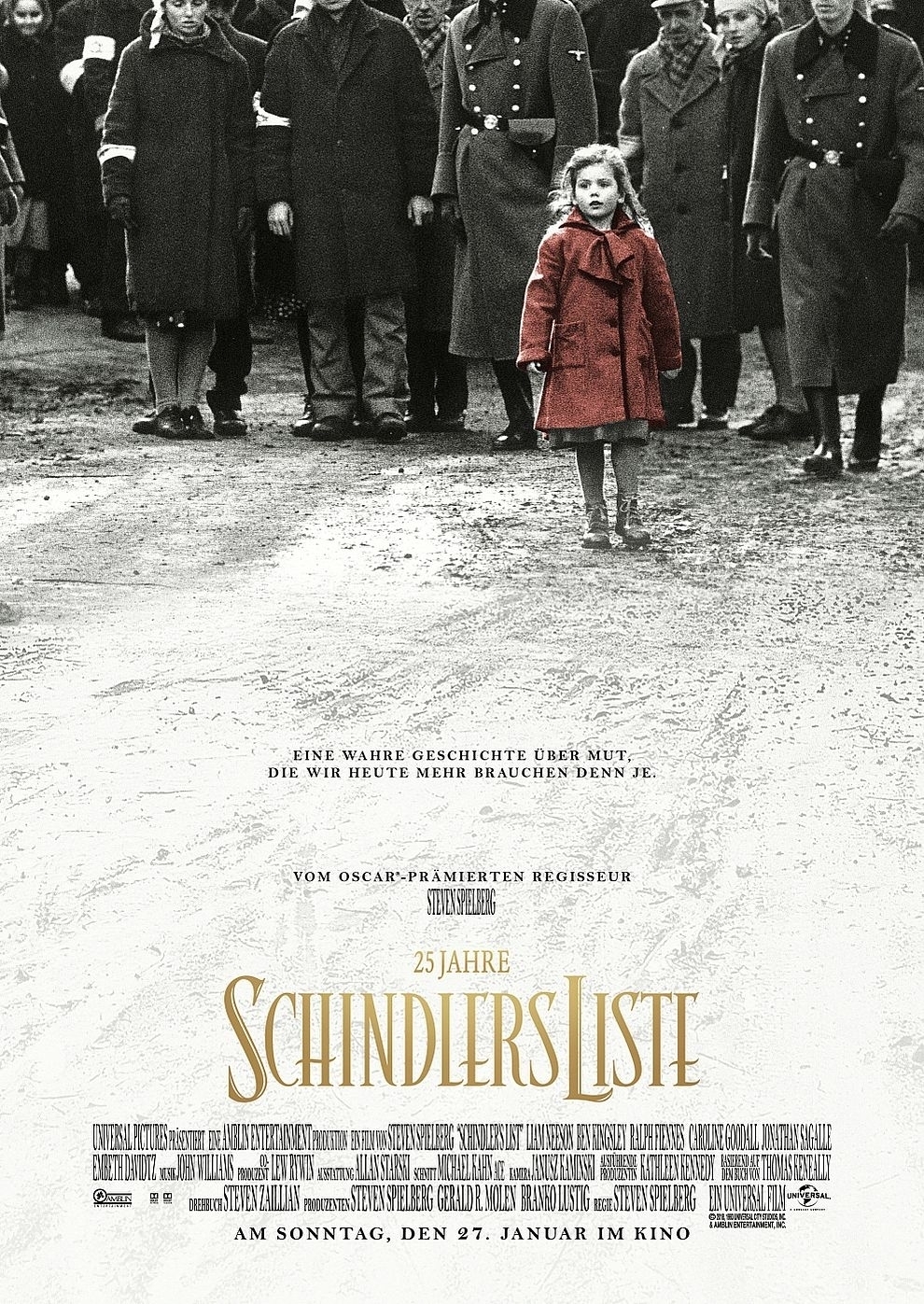 Filmplakat zu Schindlers Liste