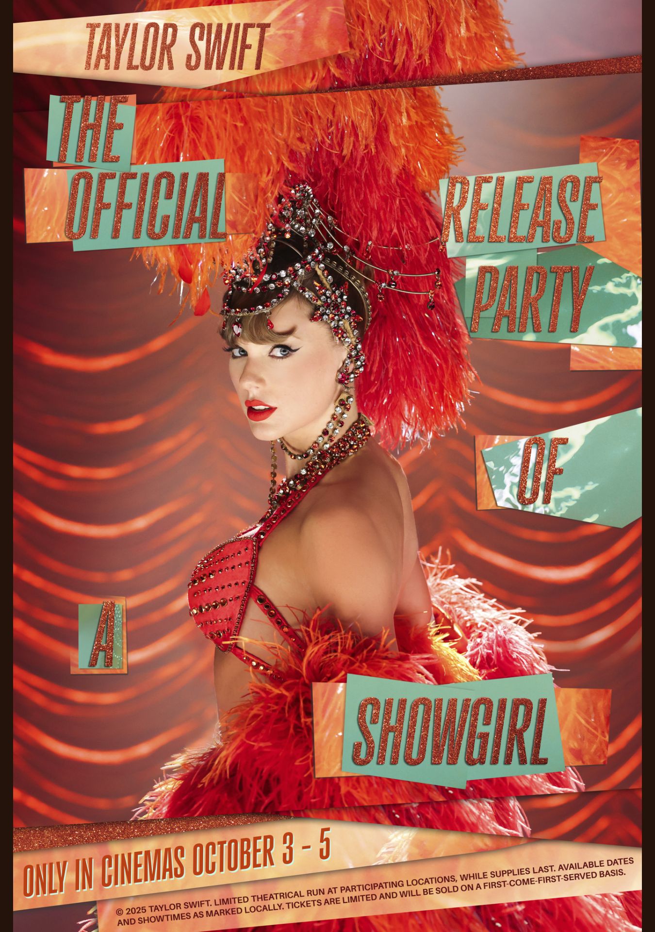 Filmplakat zu Taylor Swift - The Official Release Party of a Showgirl