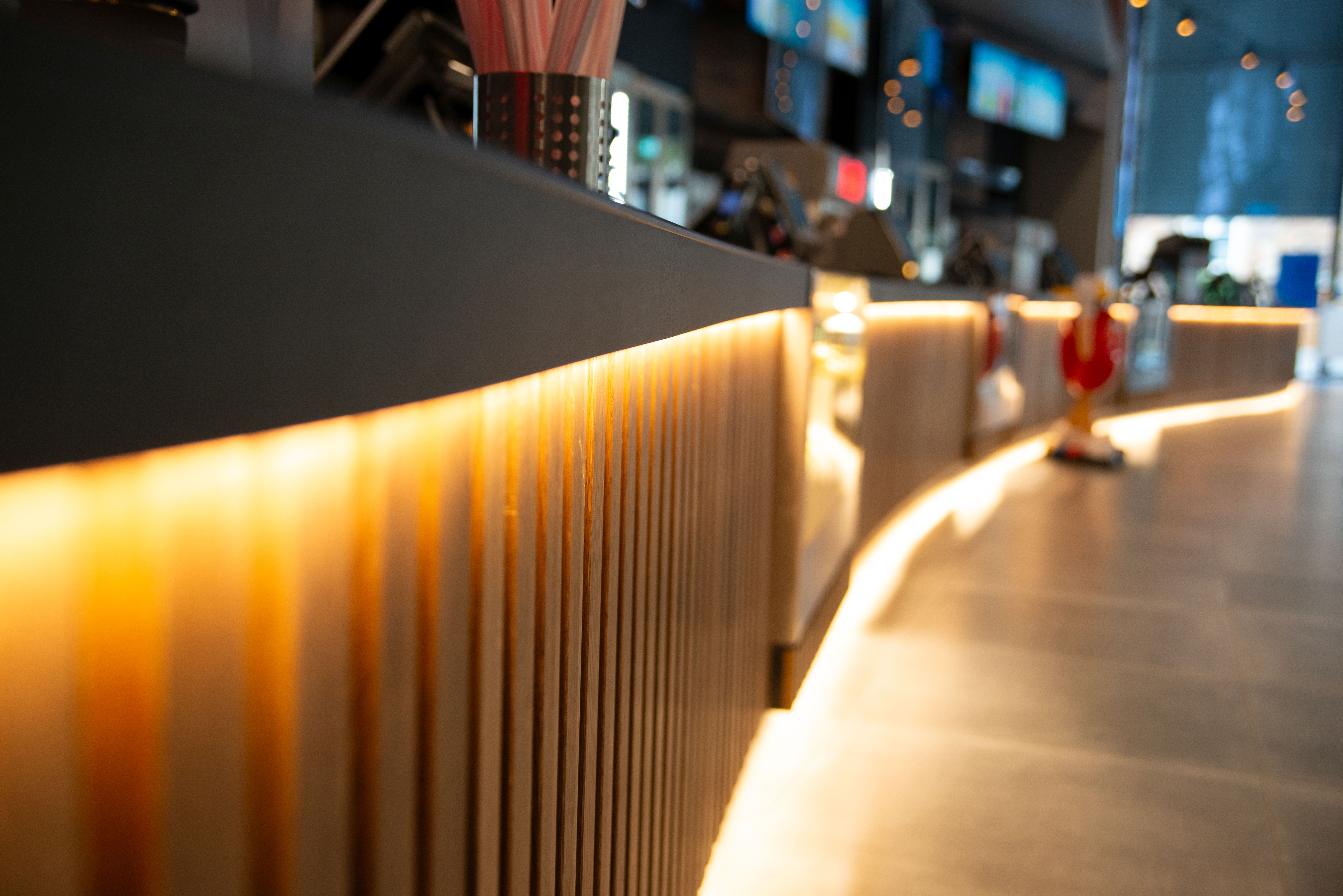 Thekenfront Cineplex Bad Kreuznach leicht verschwommen