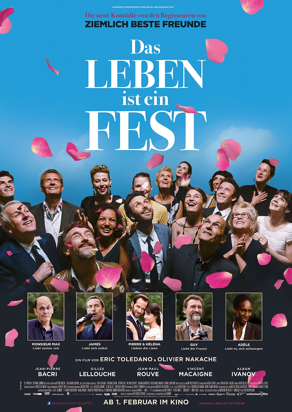 Filmplakat zu Das Leben ist ein Fest
