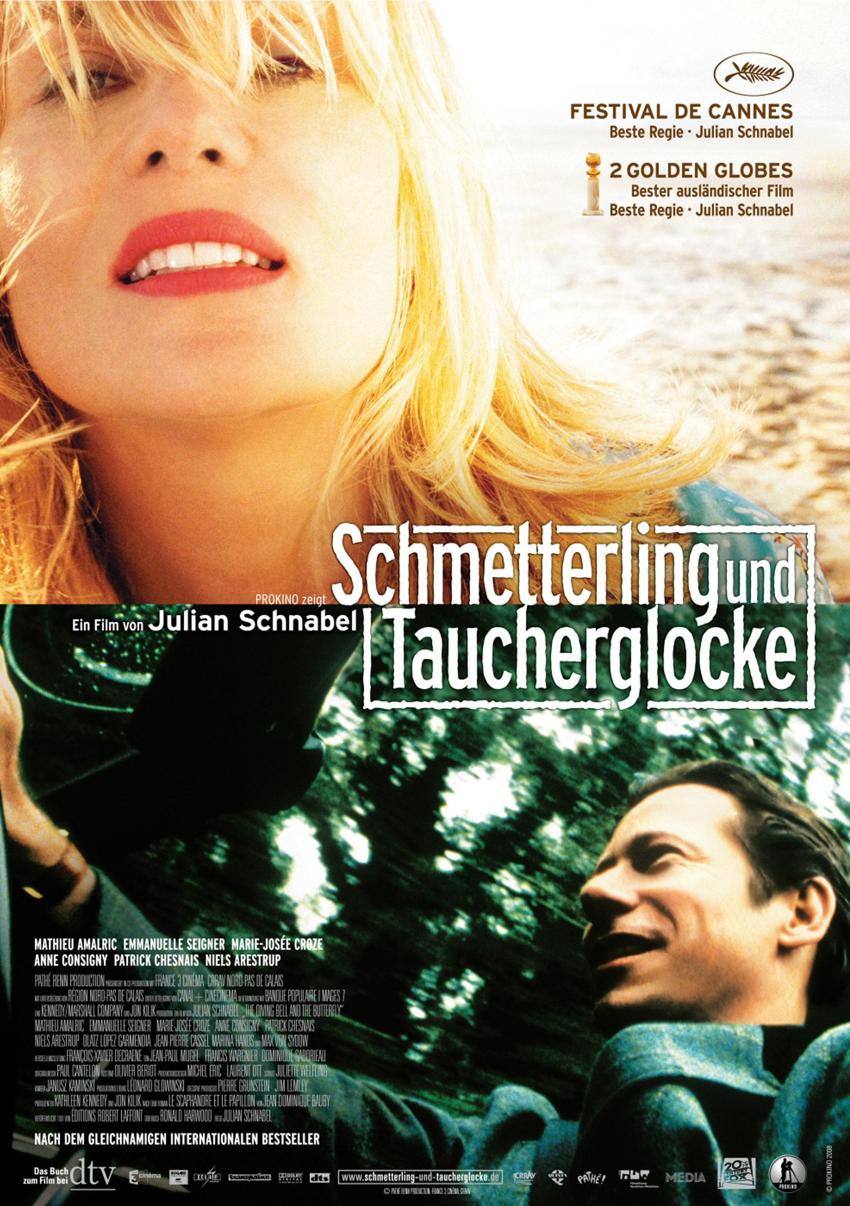 Filmplakat zu Schmetterling und Taucherglocke