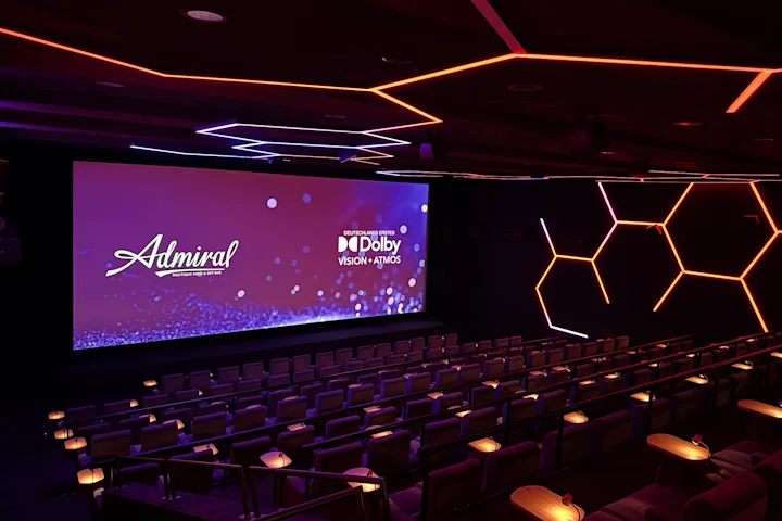 Bild von Deutschlands erstem Dolby Vision+Atmos Saal