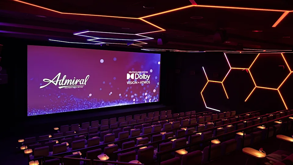 Saal 1 mit Dolby Vision+Atmos