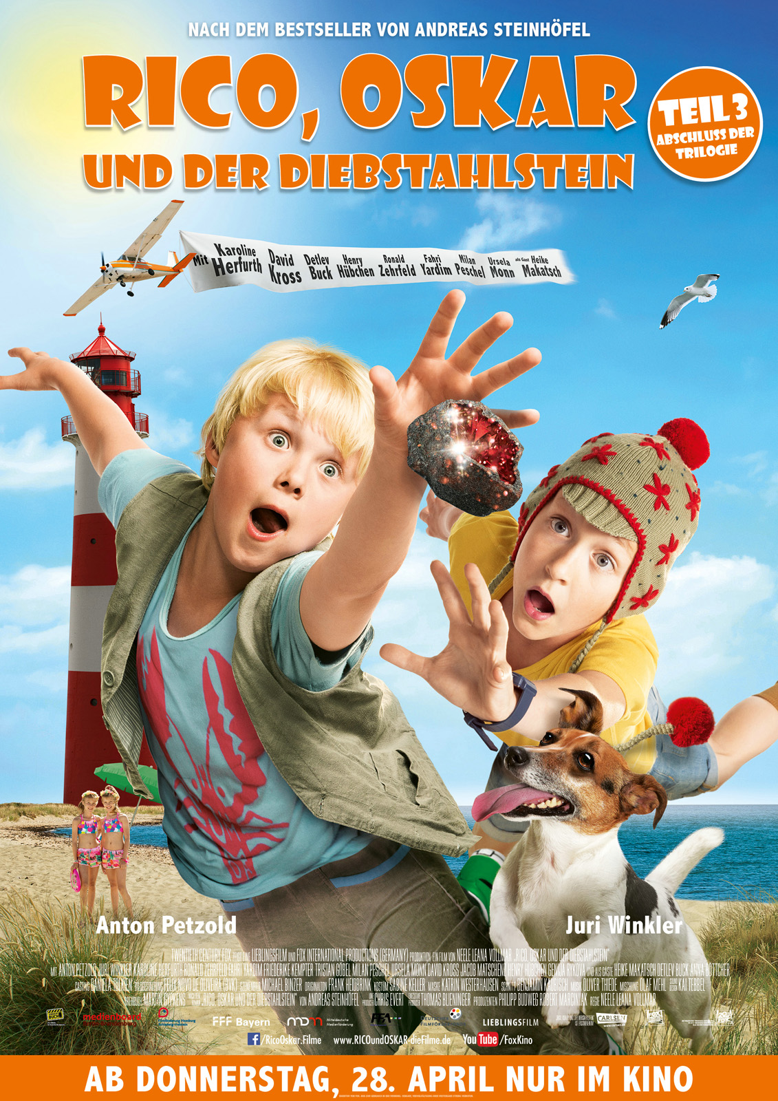Filmplakat zu Rico, Oskar und die Tieferschatten