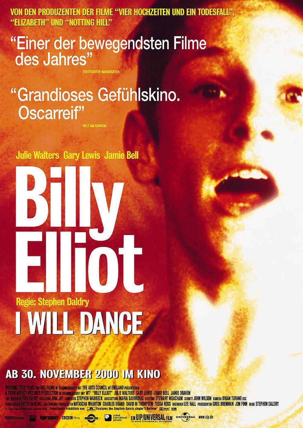 Filmplakat zu Billy Elliot - I Will Dance