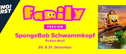 Family Preview am 20. und 21. Dezember: SpongeBob Schwammkopf: Piraten Ahoi!