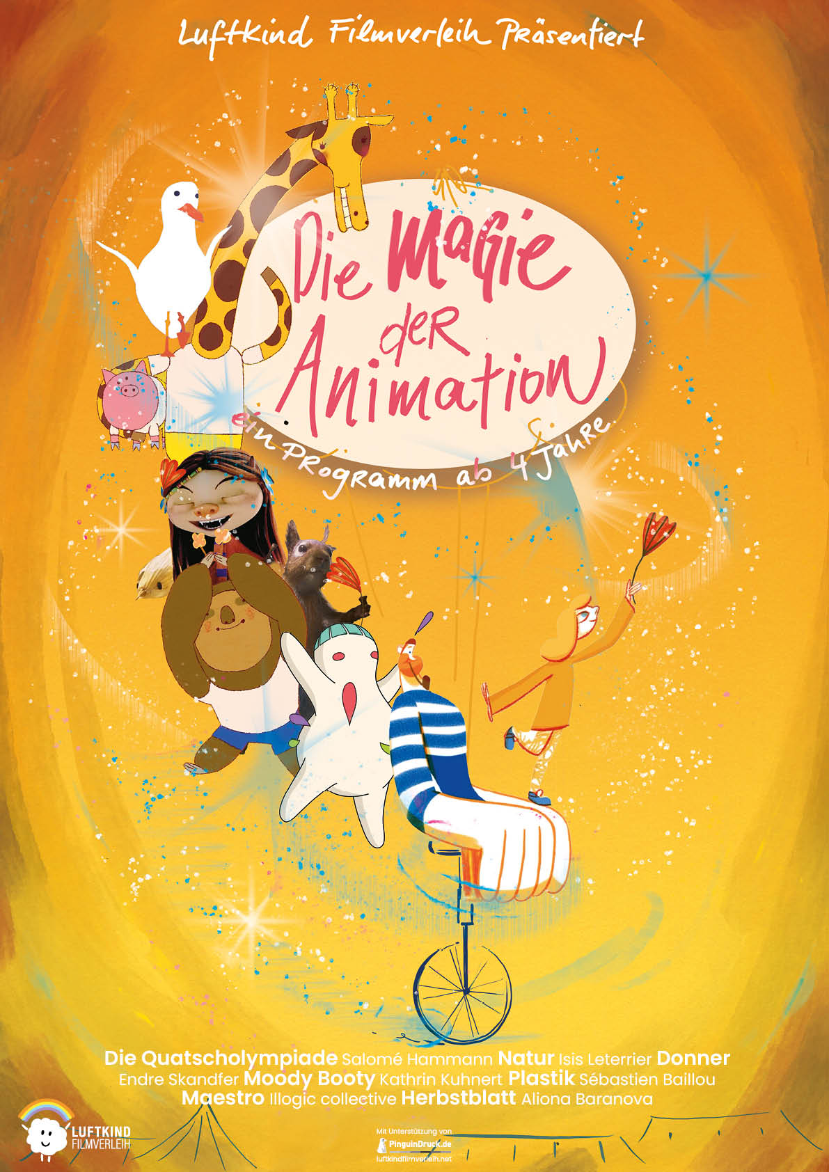 Filmplakat zu Die Magie der Animation