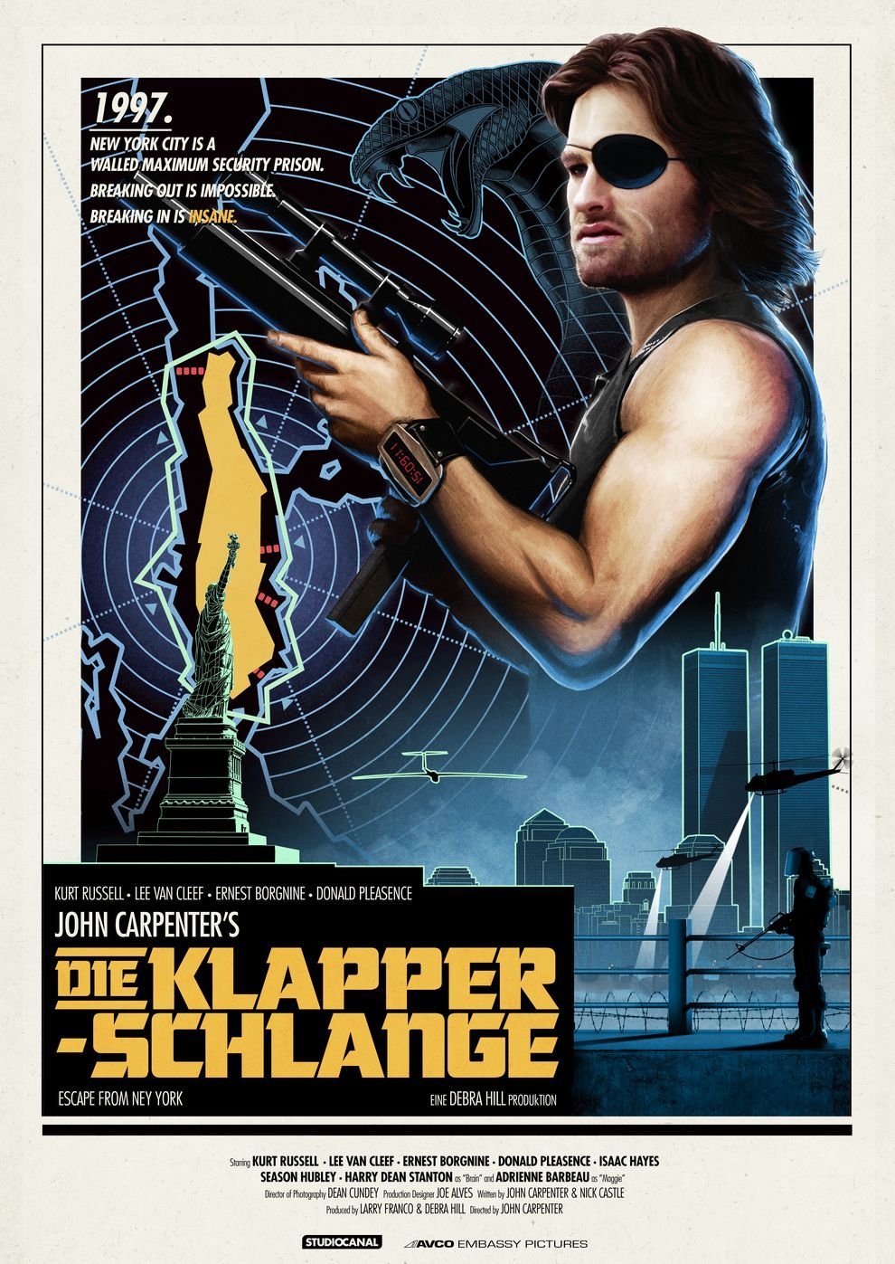 Filmplakat zu Die Klapperschlange