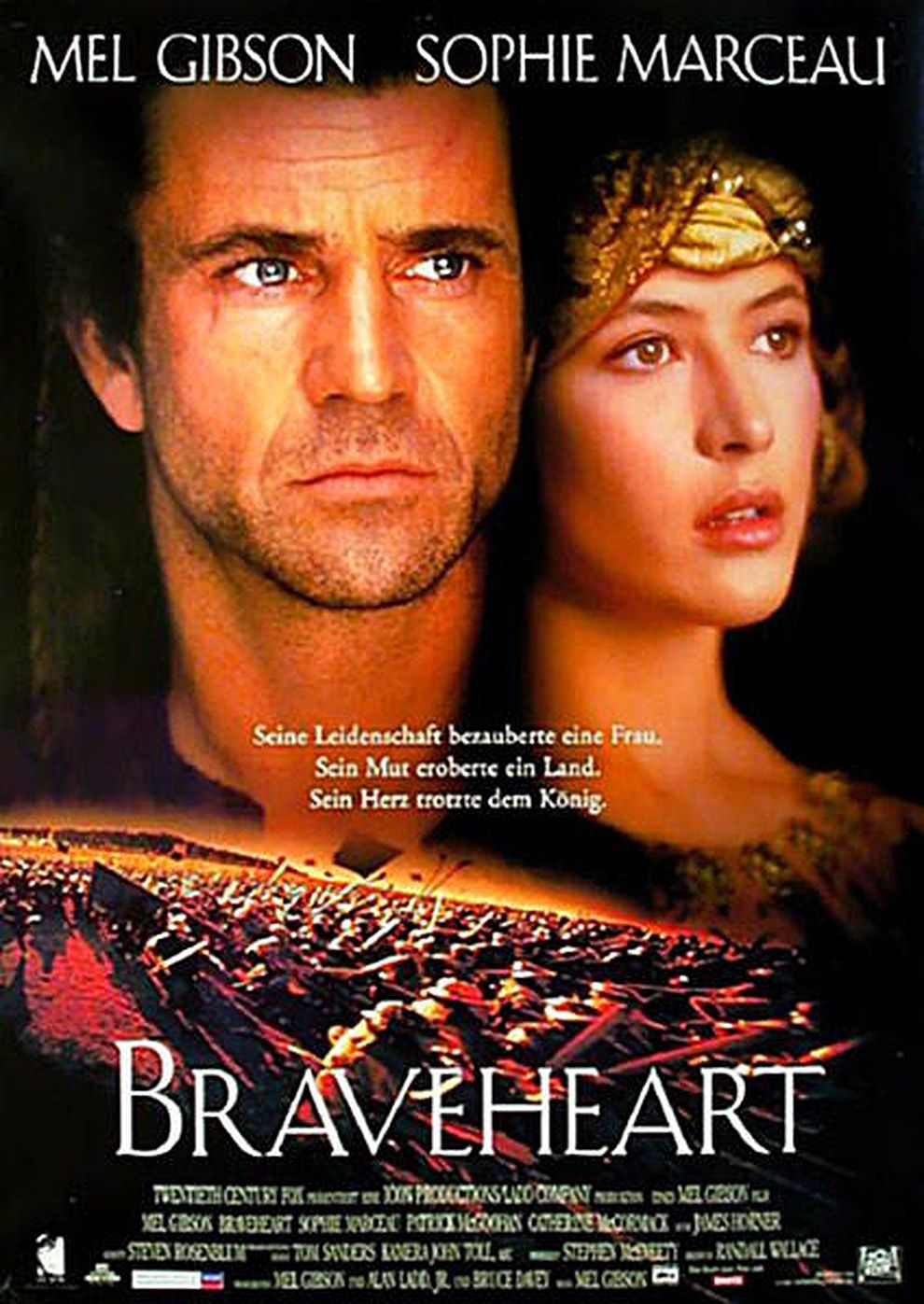 Filmplakat zu Braveheart
