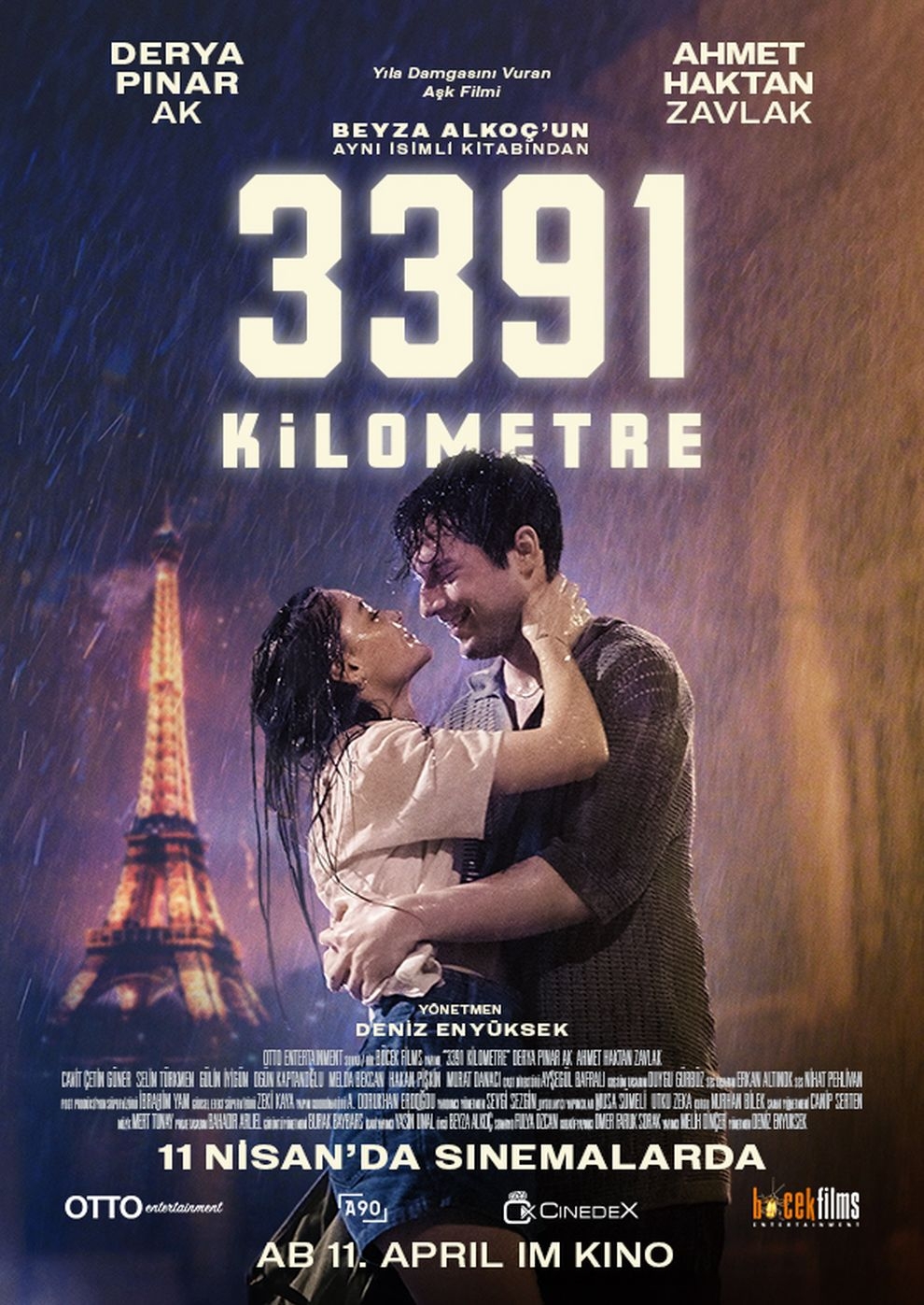 Filmplakat zu 3391 Kilometer - Eine Liebe über Kontinente