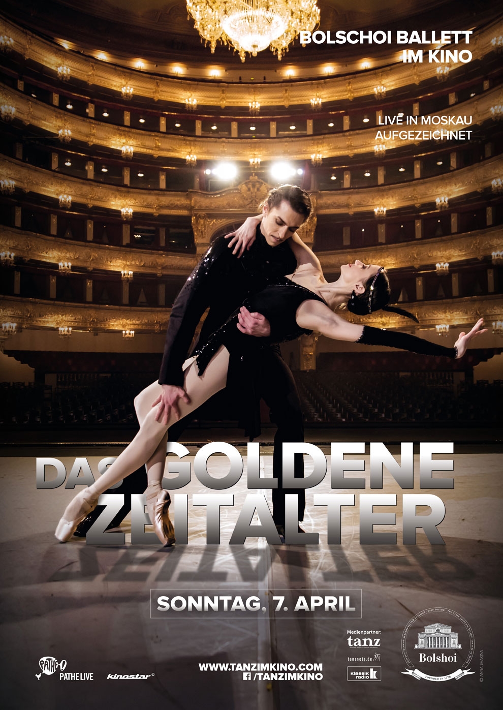 Filmplakat zu Bolshoi Ballet: Das Goldene Zeitalter (2019)