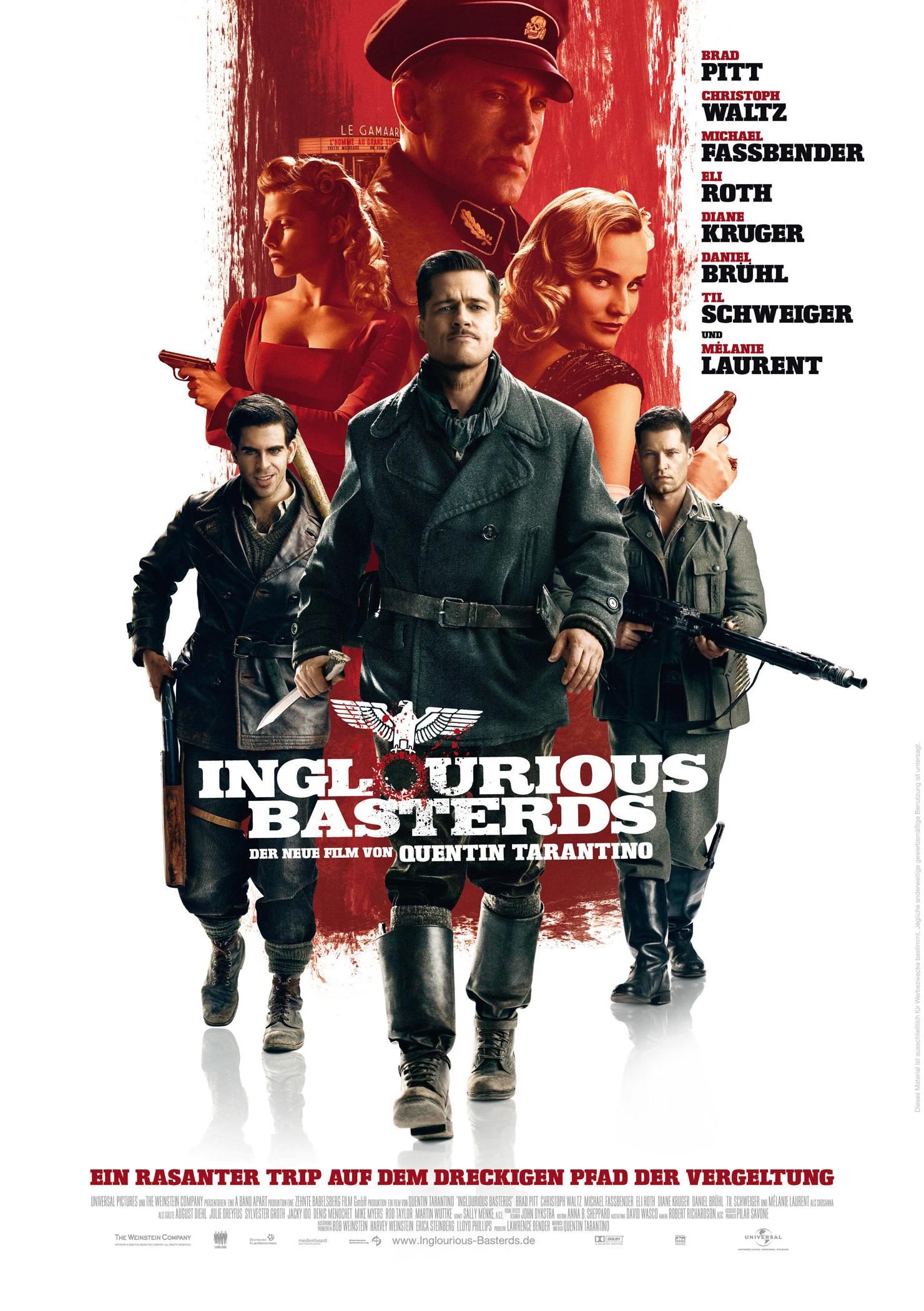 Filmplakat zu Inglourious Basterds