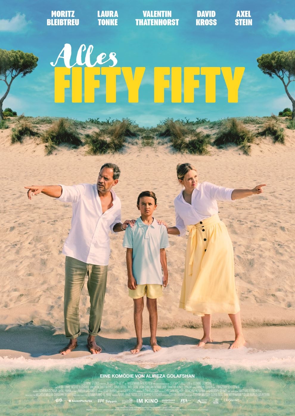 Filmplakat zu Alles Fifty Fifty