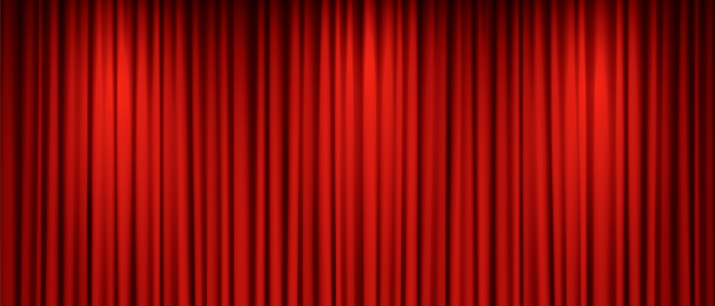 Vorhang Stellenangebot