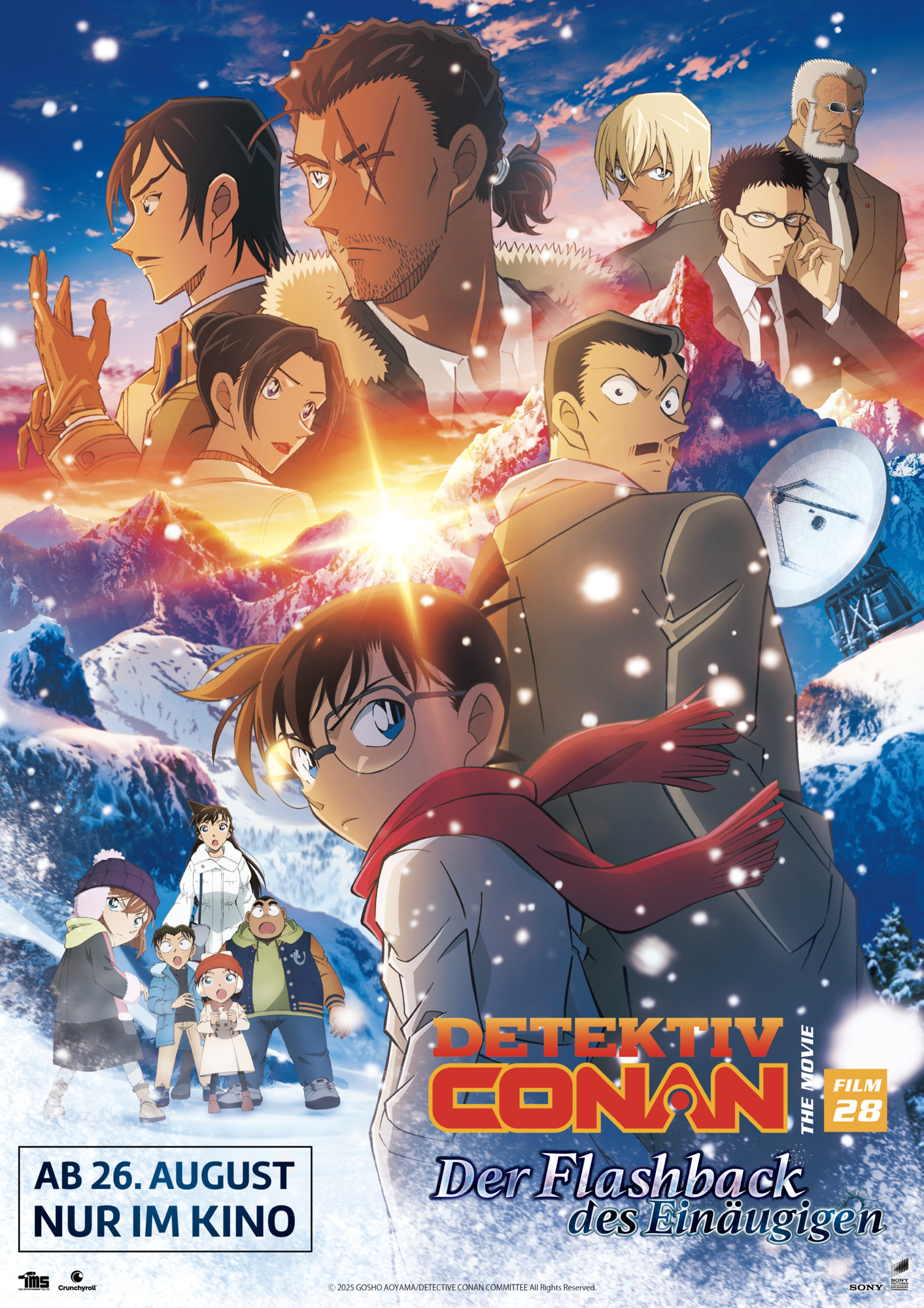 Filmplakat zu Anime Night 2025: Detektiv Conan Film 28: Der Flashback des Einäugigen