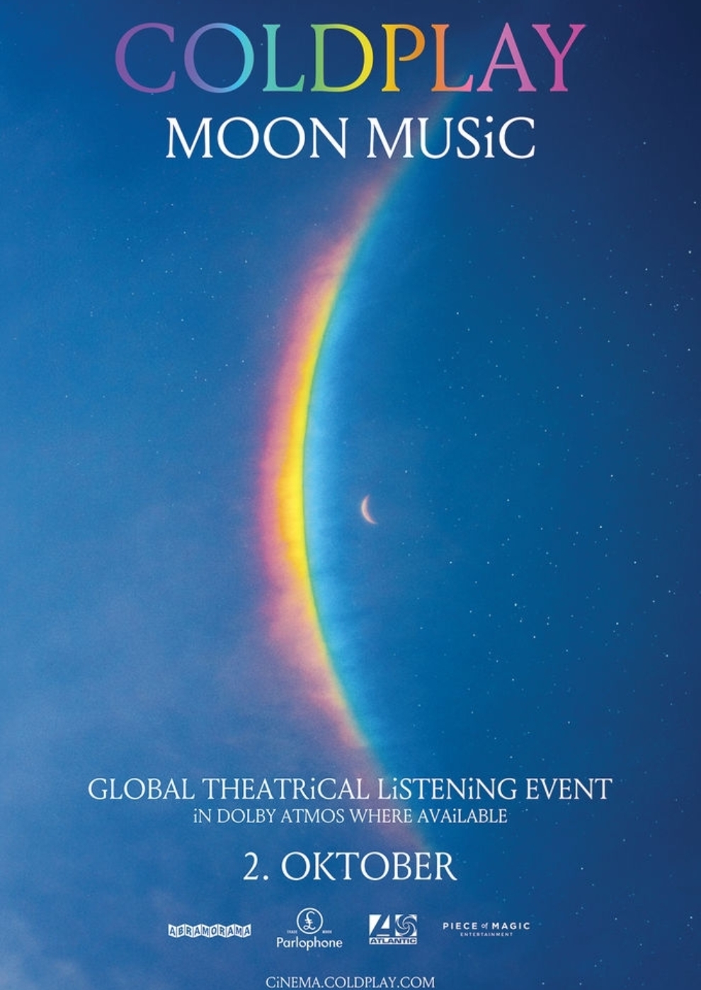 Filmplakat zu Coldplay Global Theatrical Listening Event