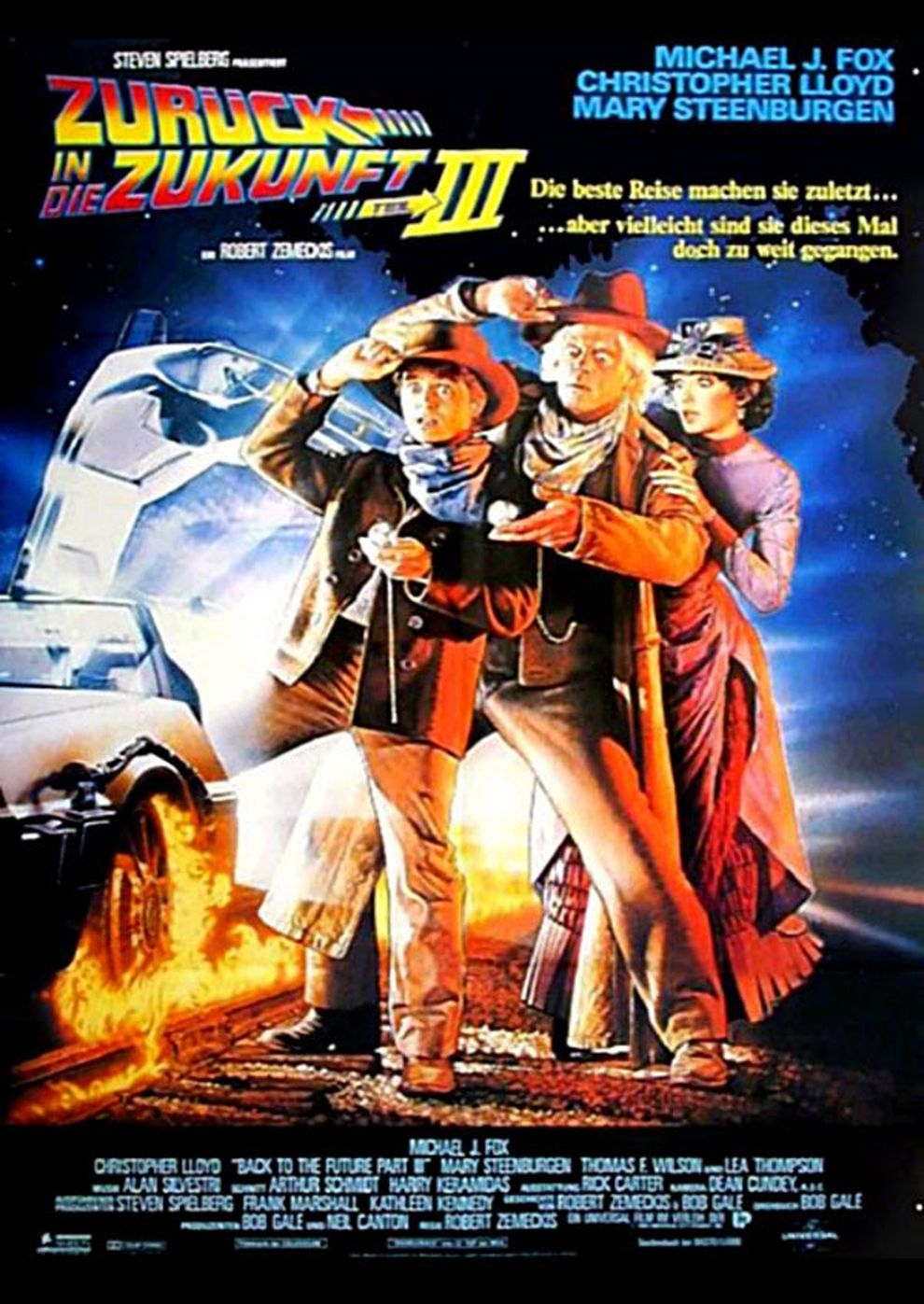 Filmplakat zu Zurück in die Zukunft III