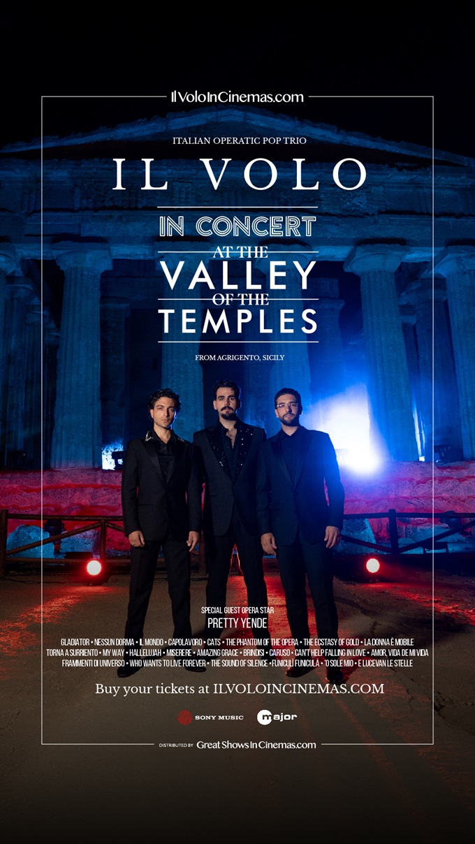 Filmplakat zu Il Volo in the Valley of the Temples