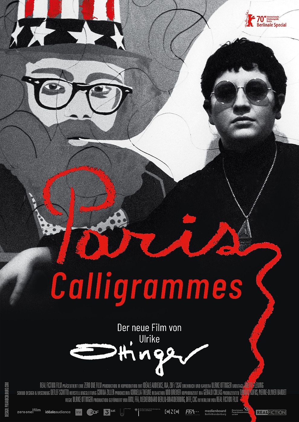 Filmplakat zu Paris Calligrammes