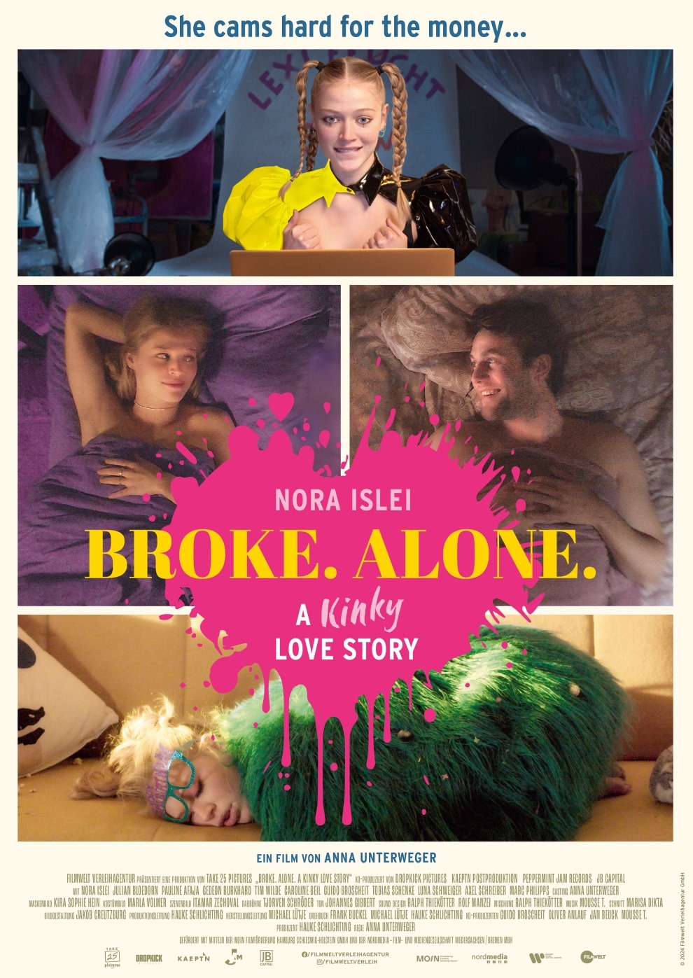Filmplakat zu Broke. Alone. A Kinky Love Story