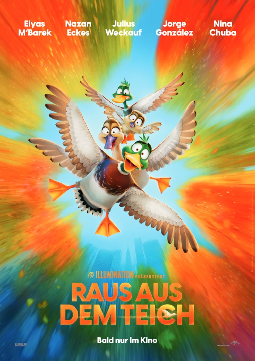 Filmplakat zu Raus aus dem Teich