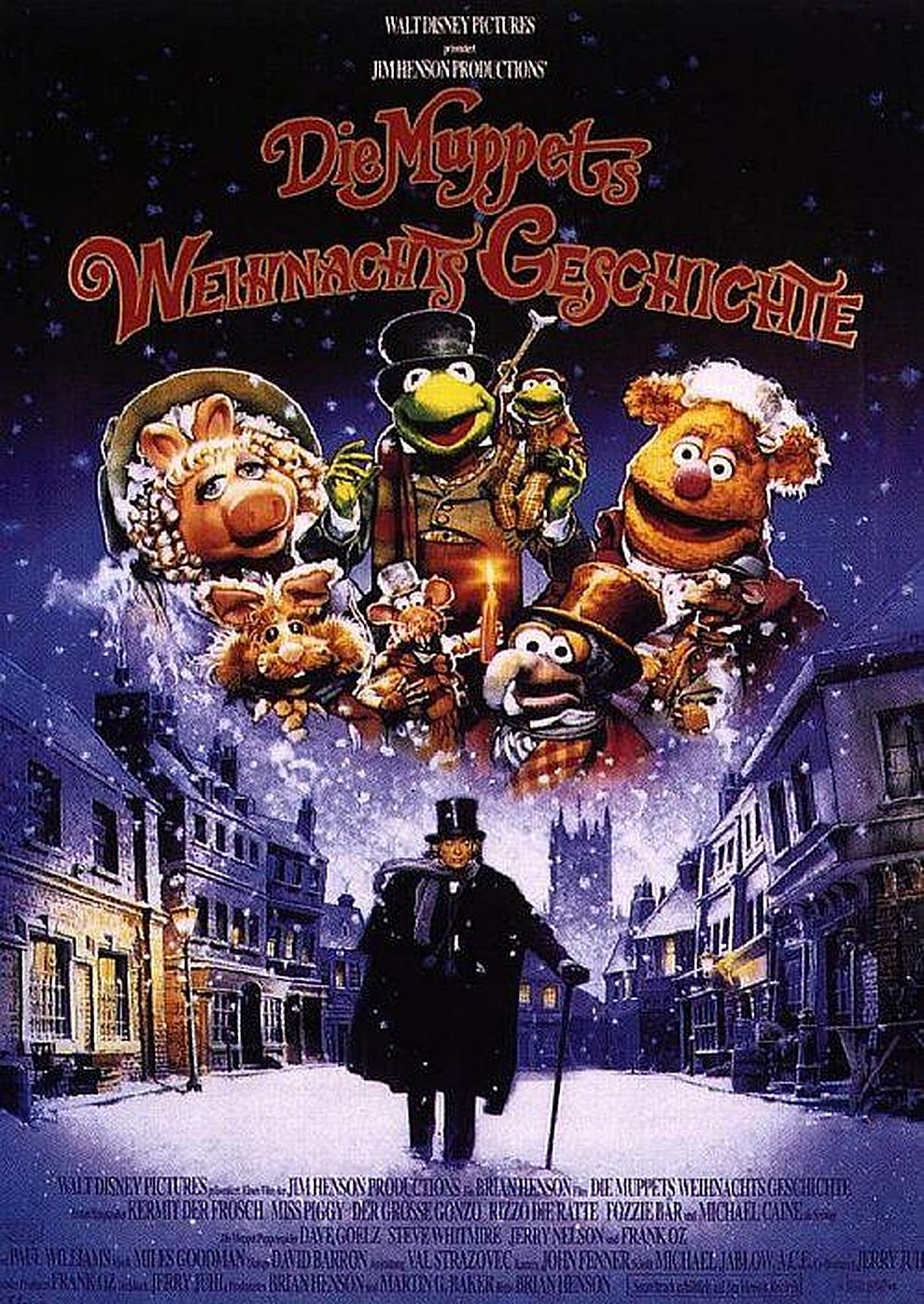Filmplakat zu Die Muppets Weihnachtsgeschichte
