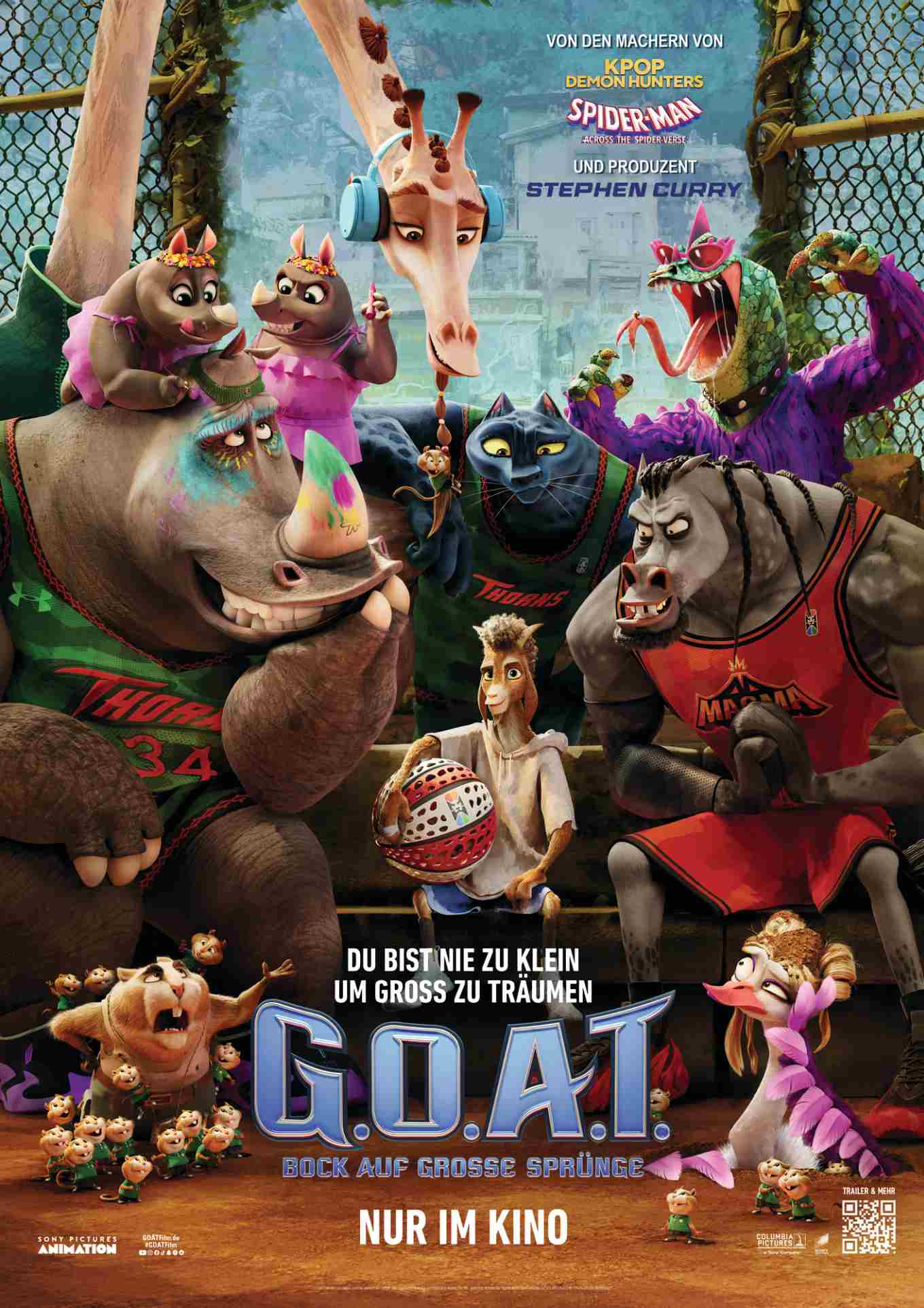 Filmplakat zu G.O.A.T. - Bock auf große Sprünge