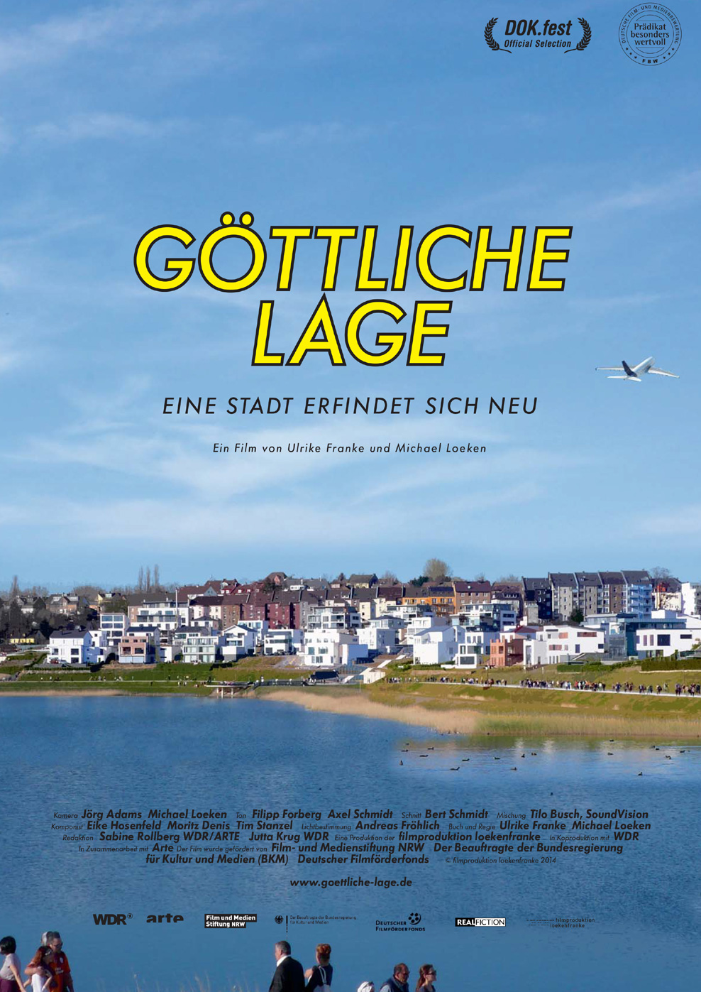 Filmplakat zu Göttliche Lage - Eine Stadt erfindet sich neu