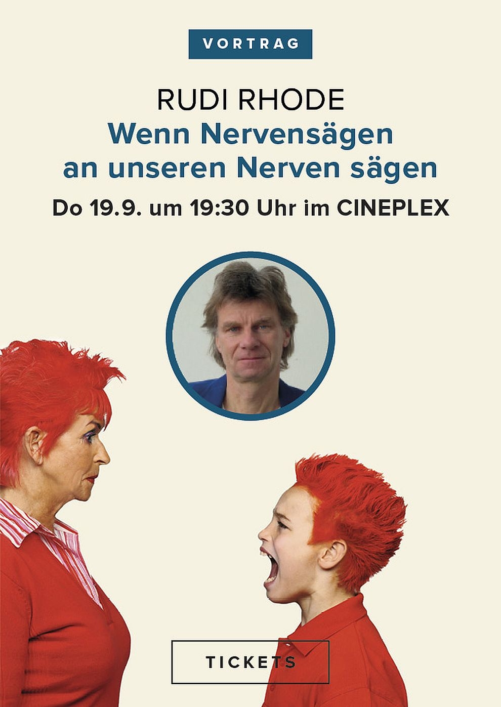 Filmplakat zu Rudi Rhode: Wenn Nervensägen an unseren Nerven sägen