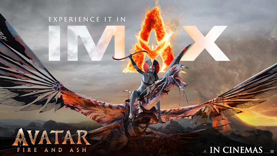 Avatar fire and ash im IMAX