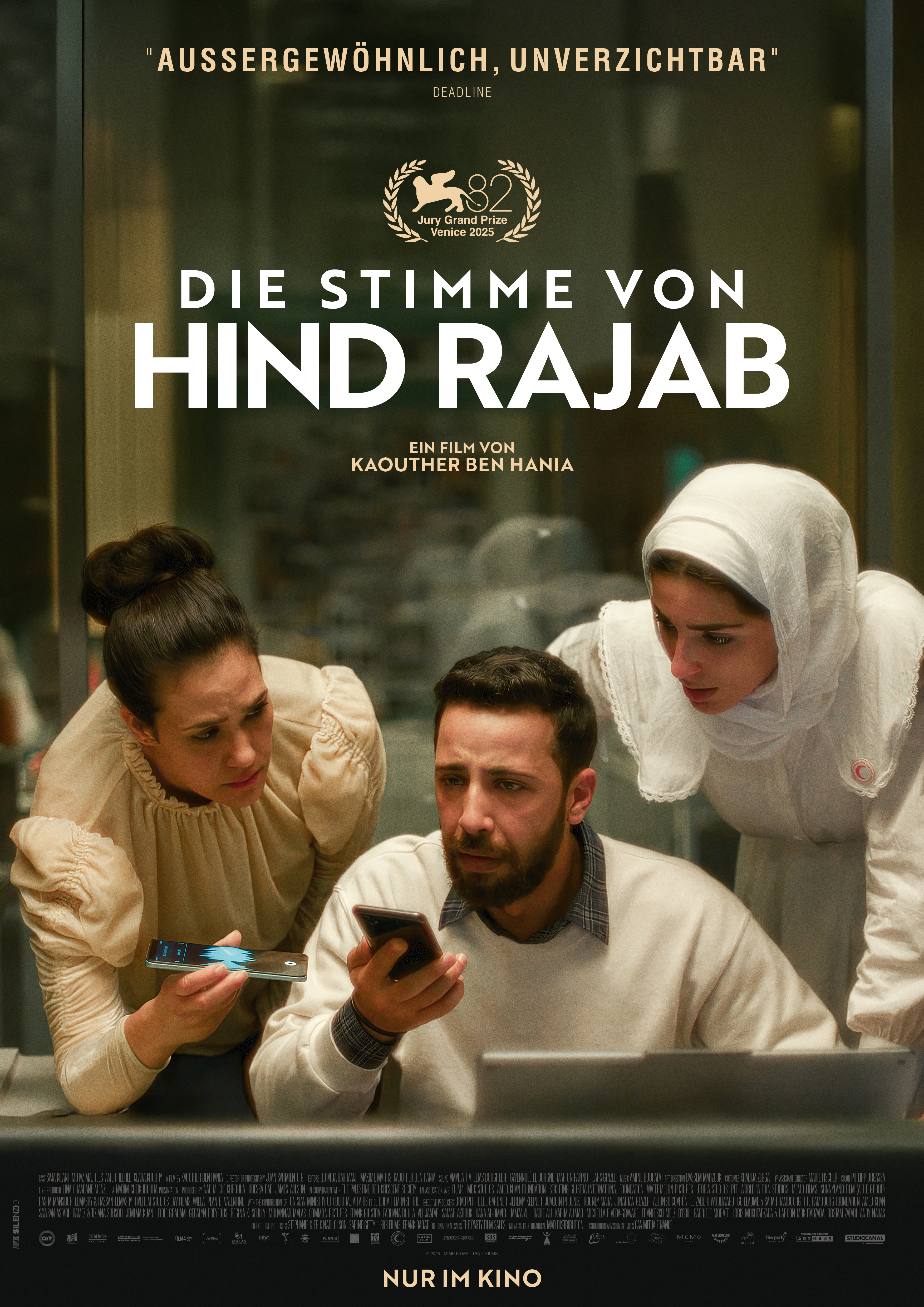 Filmplakat zu Die Stimme von Hind Rajab