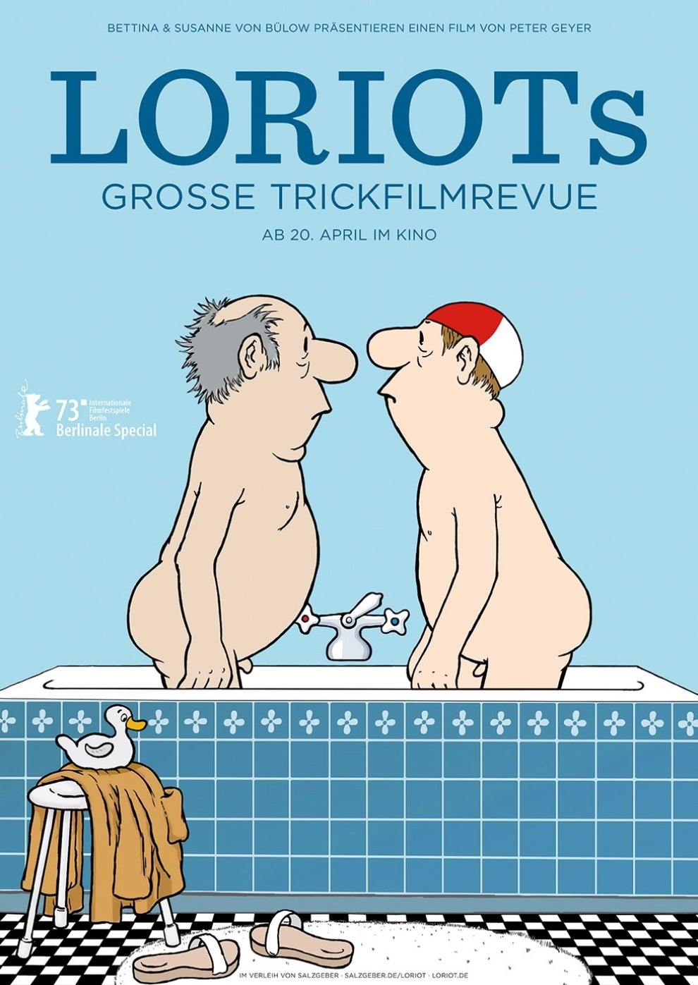 Filmplakat zu Loriots große Trickfilmrevue