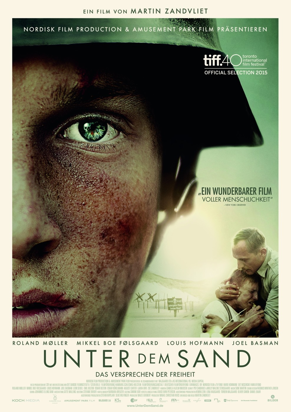 Filmplakat zu Unter dem Sand - Das Versprechen der Freiheit