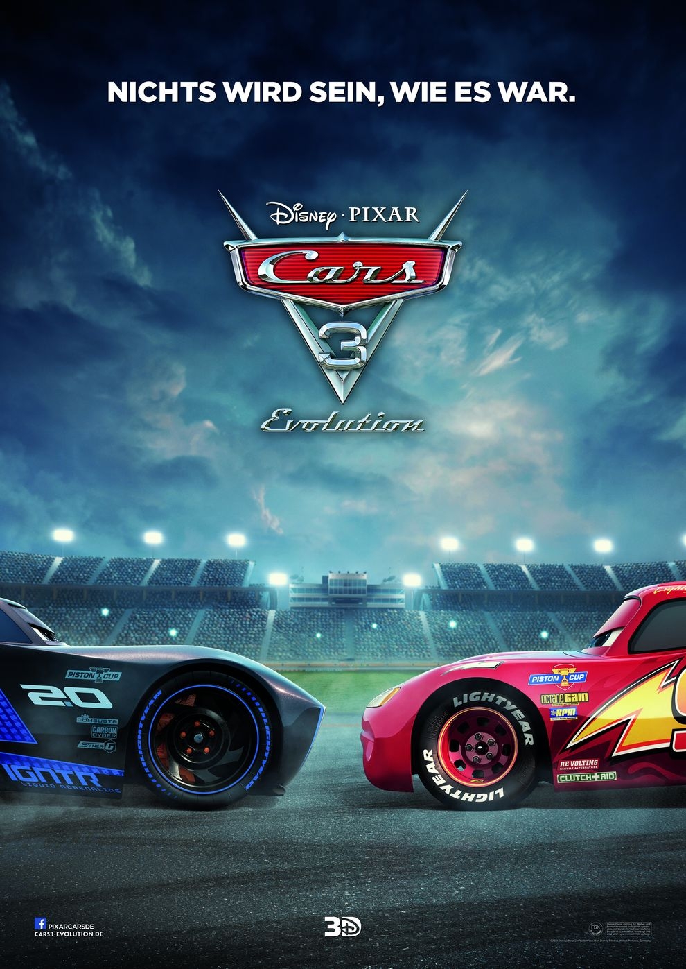 Filmplakat zu Cars 3 - Evolution