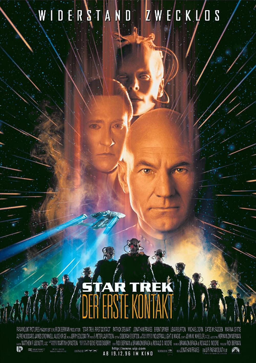 Filmplakat zu Star Trek VIII - Der erste Kontakt