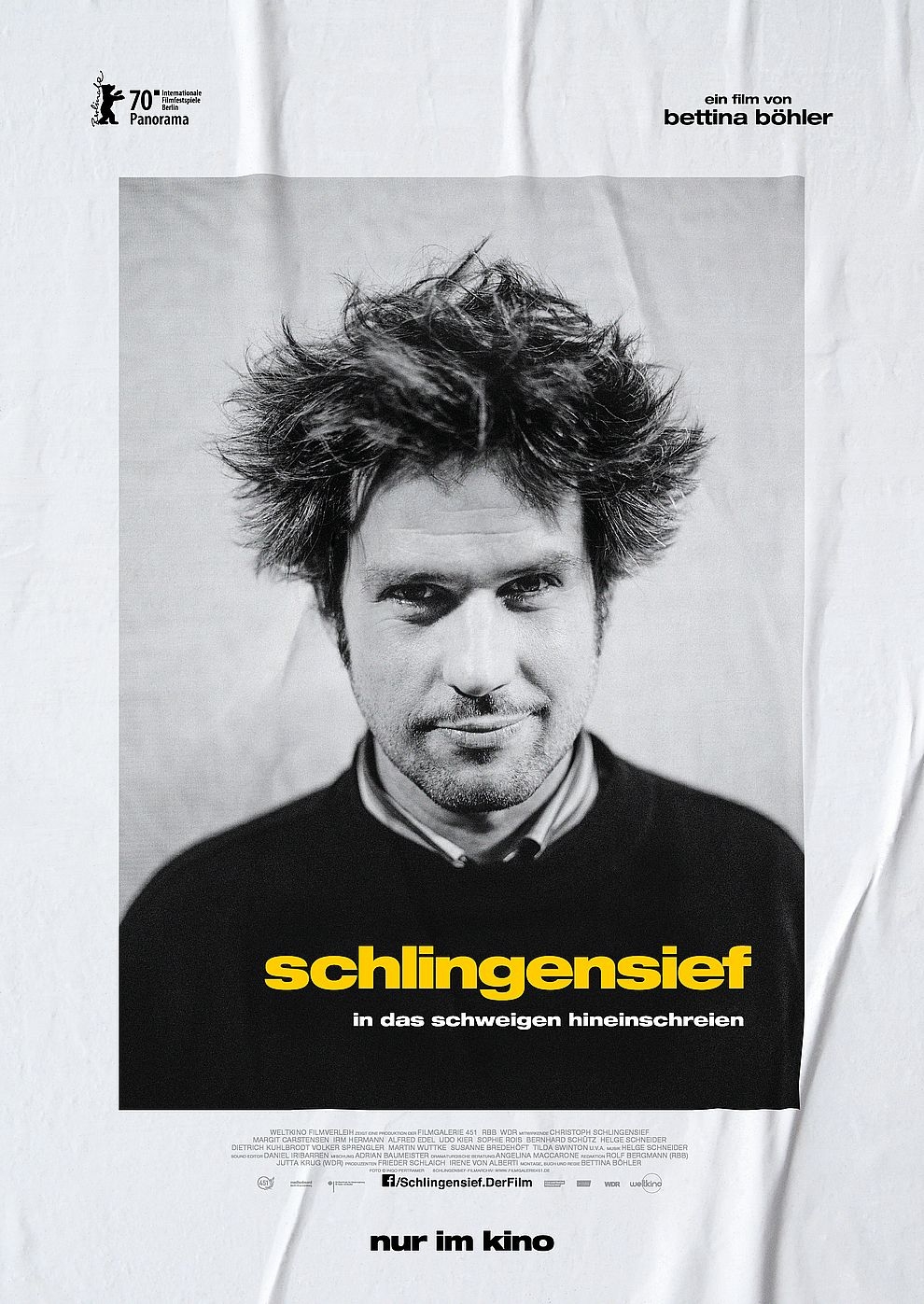 Filmplakat zu Schlingensief - In das Schweigen hineinschreien