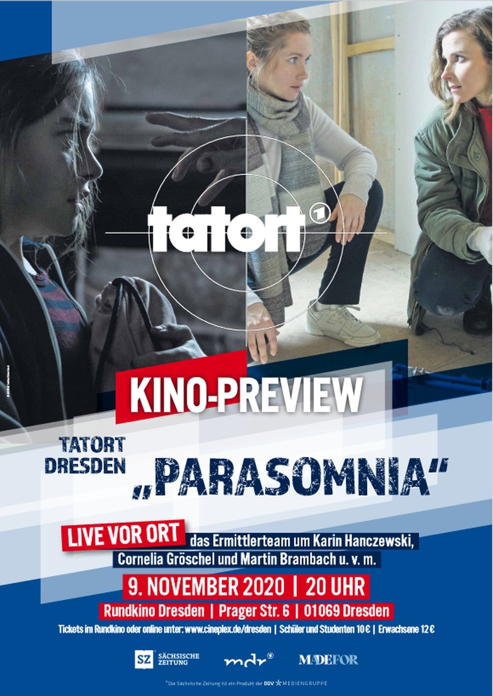 Filmplakat zu Tatort: Parasomnia