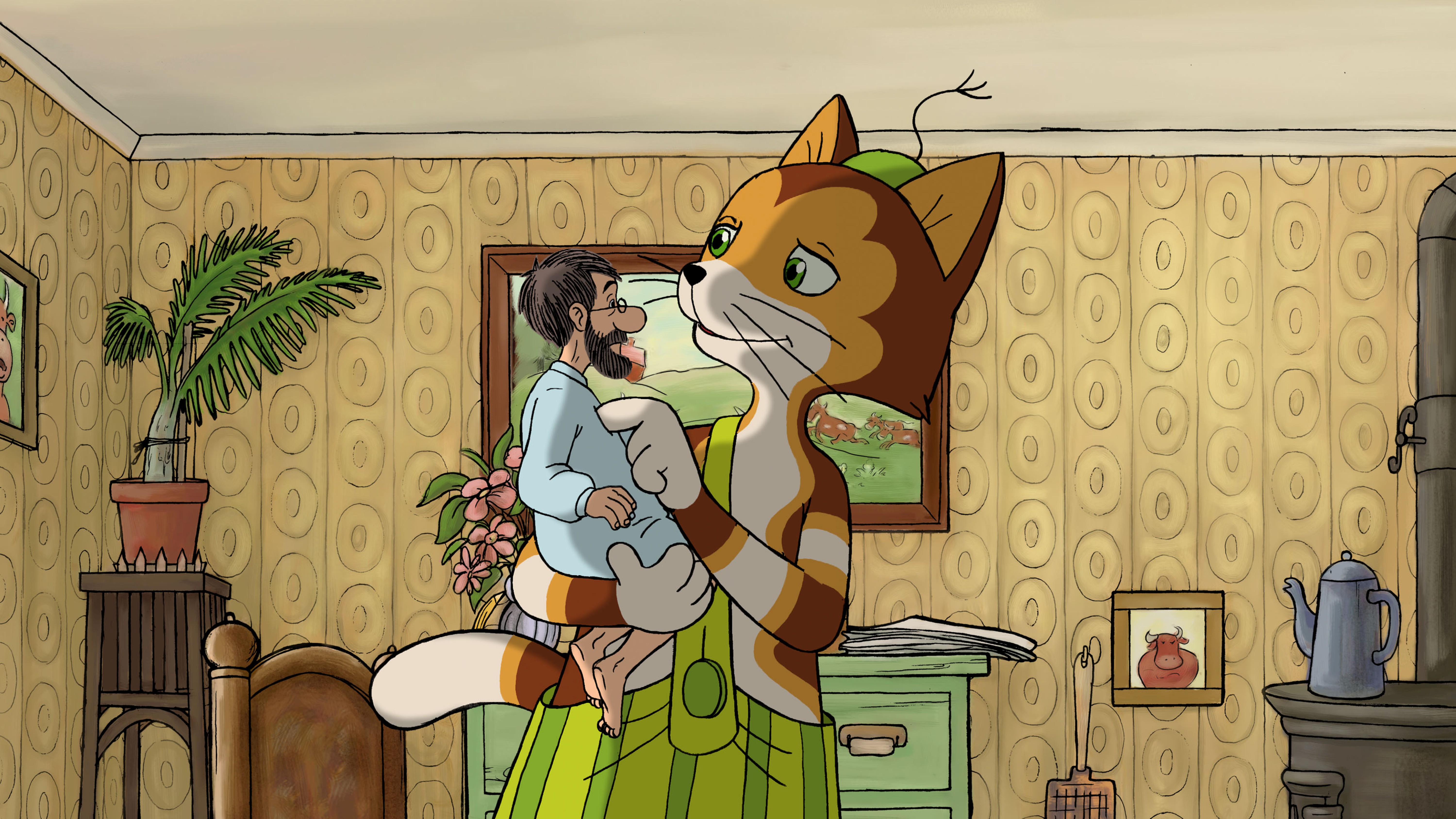 Szenenbild zu Kuddelmuddel bei Pettersson & Findus