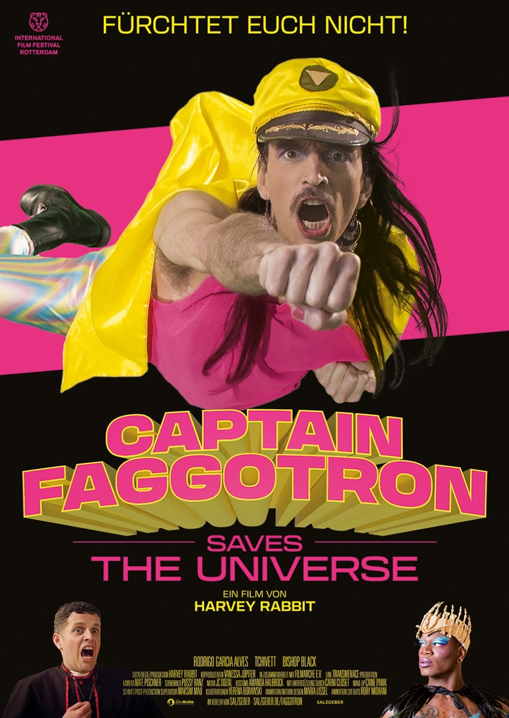 Filmplakat zu Captain Faggotron Saves the Universe
