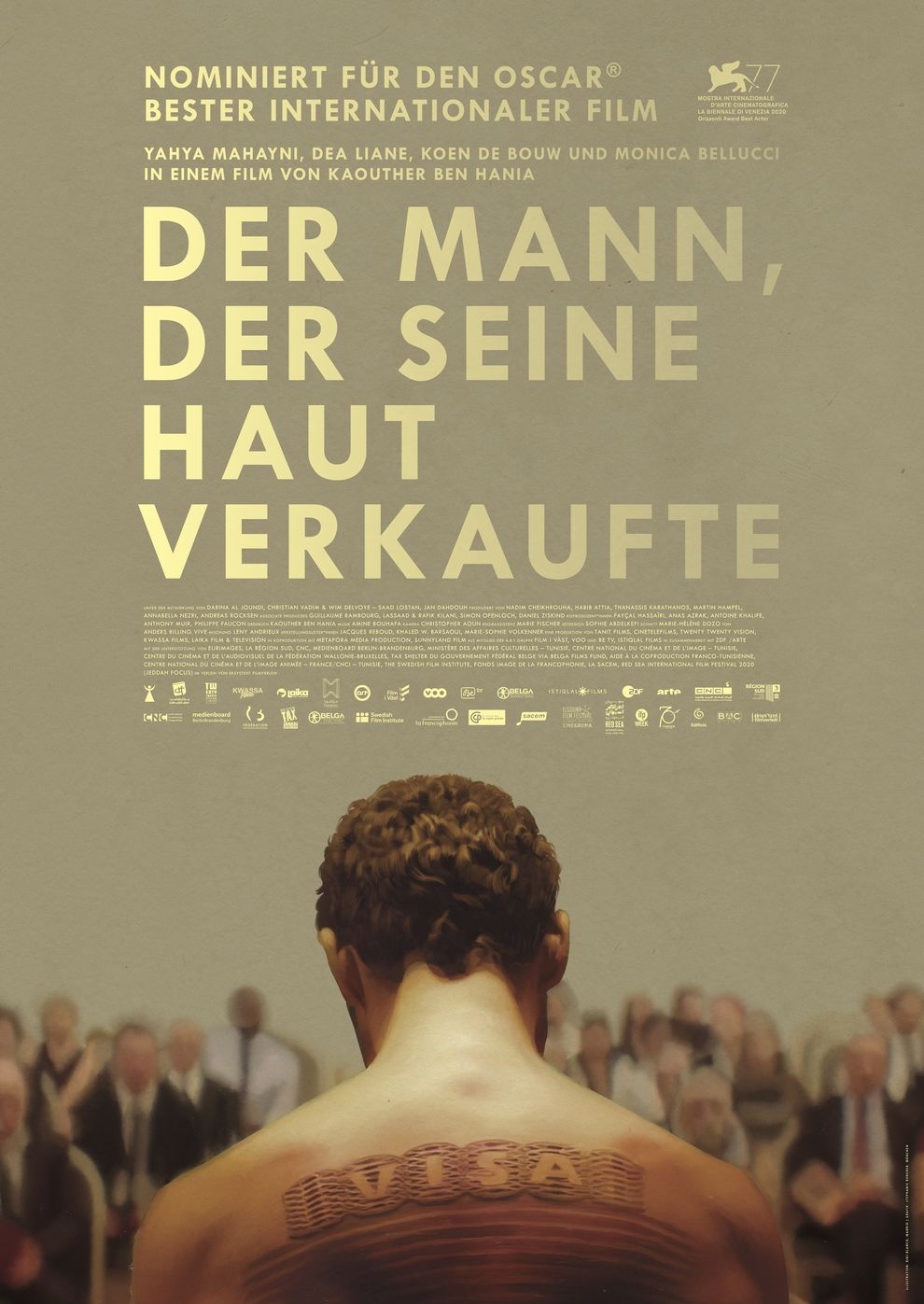 Filmplakat zu Der Mann, der seine Haut verkaufte