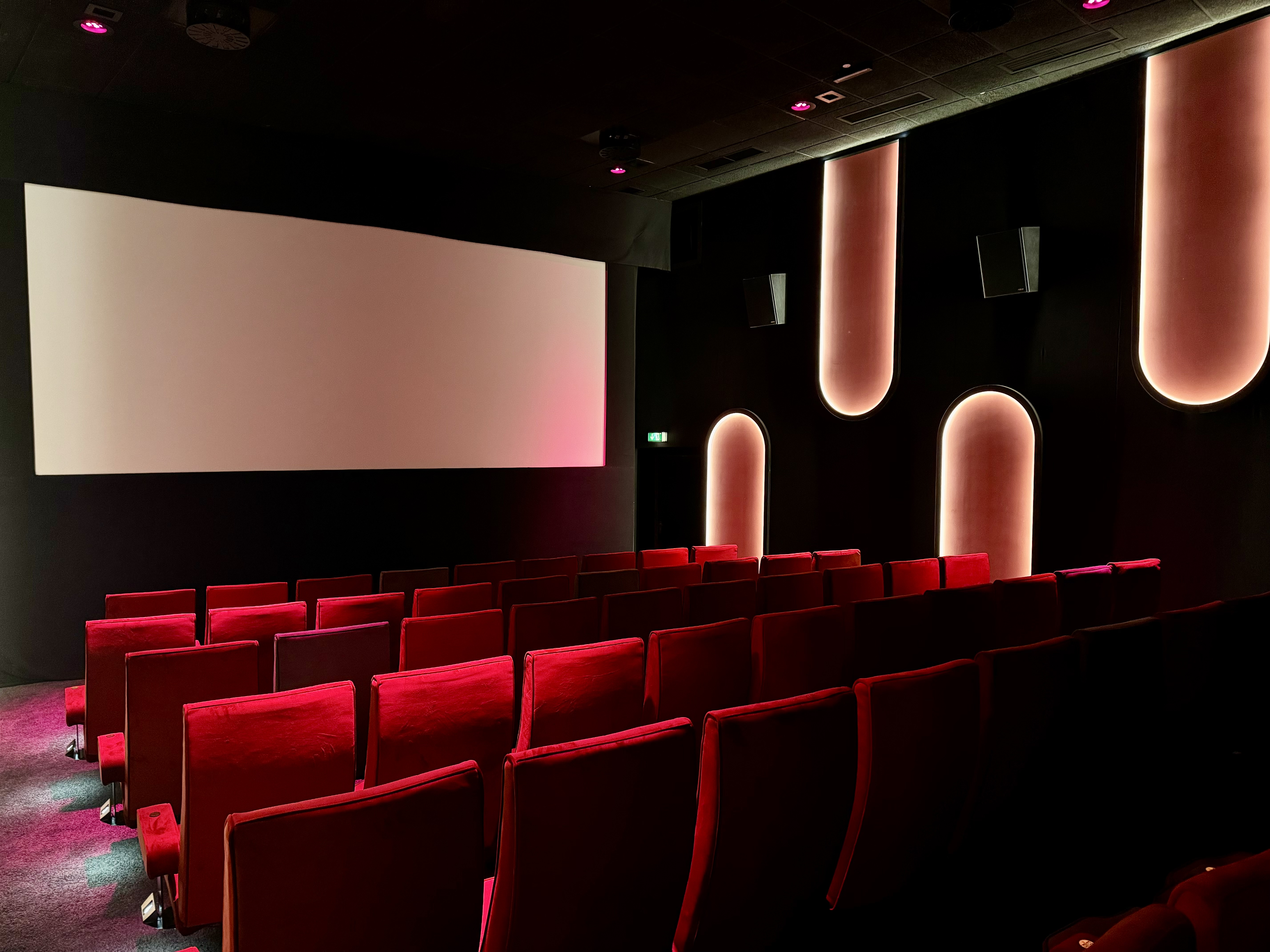 Der Saal "Woody" im Schloßtheater