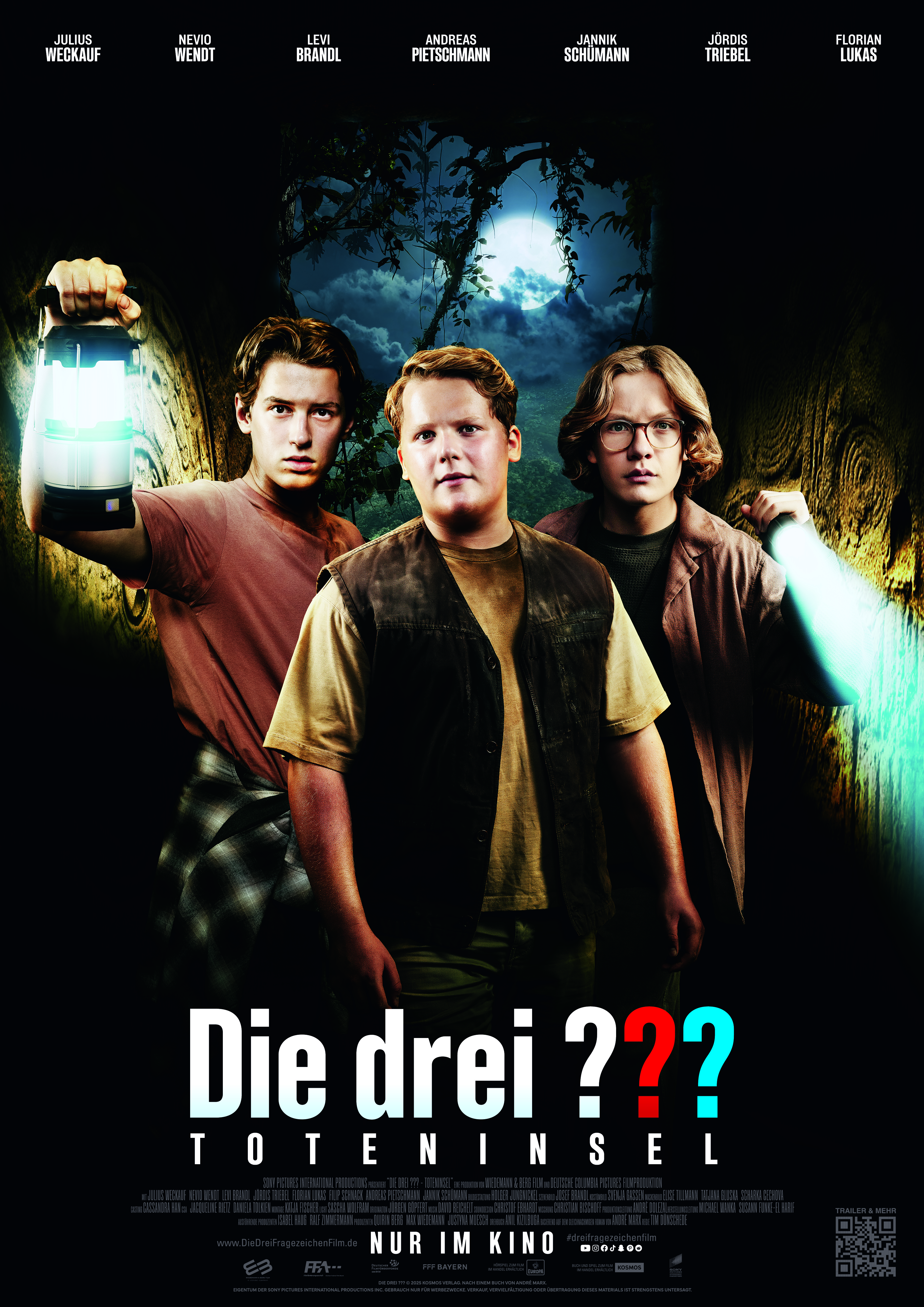Filmplakat zu Die drei ??? - Toteninsel