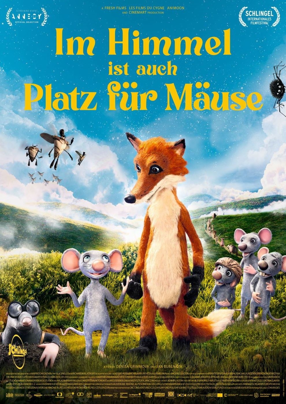 Filmplakat zu Im Himmel ist auch Platz für Mäuse