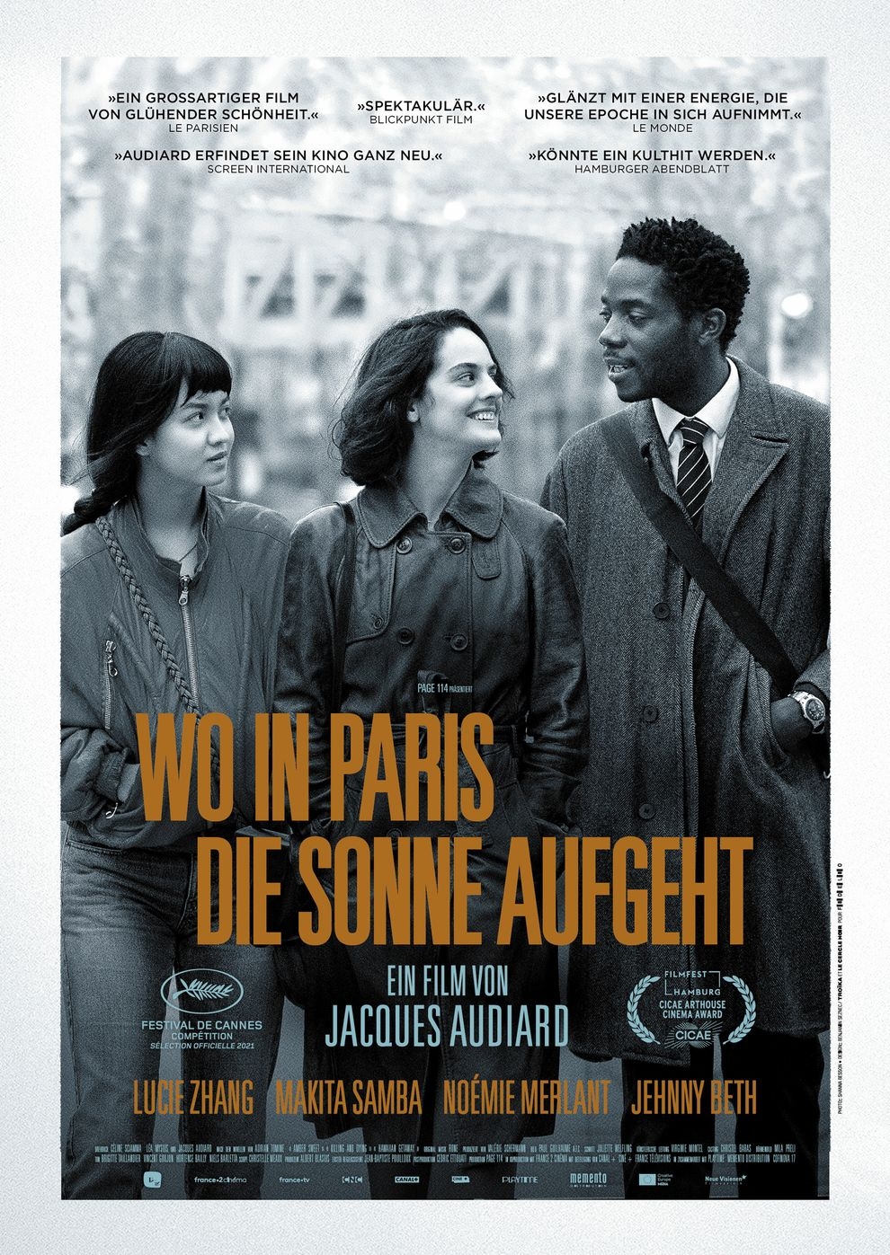 Filmplakat zu Wo in Paris die Sonne aufgeht