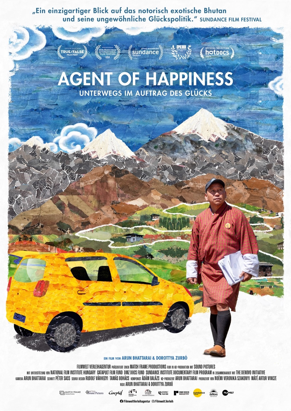 Filmplakat zu Agent of Happiness - Unterwegs im Auftrag des Glücks