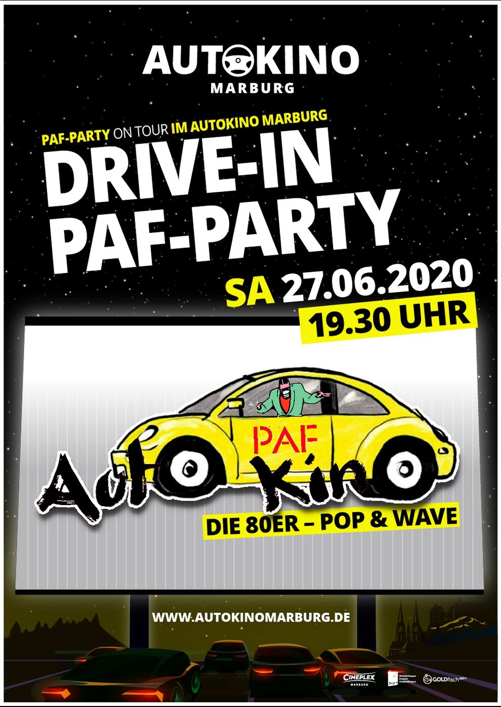 Filmplakat zu PAF-Party: die 80er - Pop&Wave