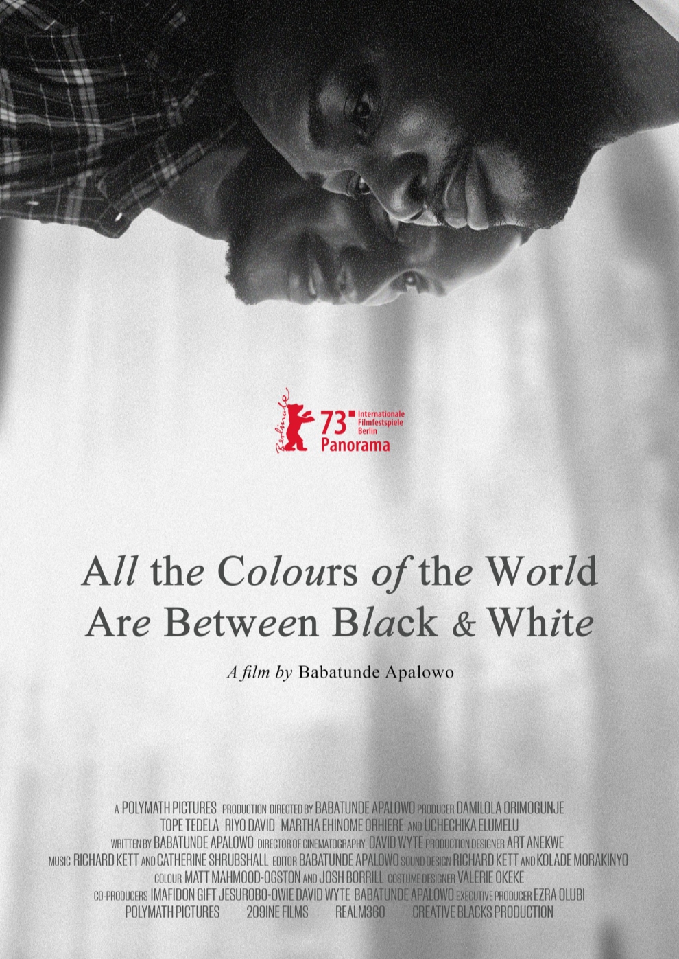 Filmplakat zu All the Colours of the World Are Between Black and White